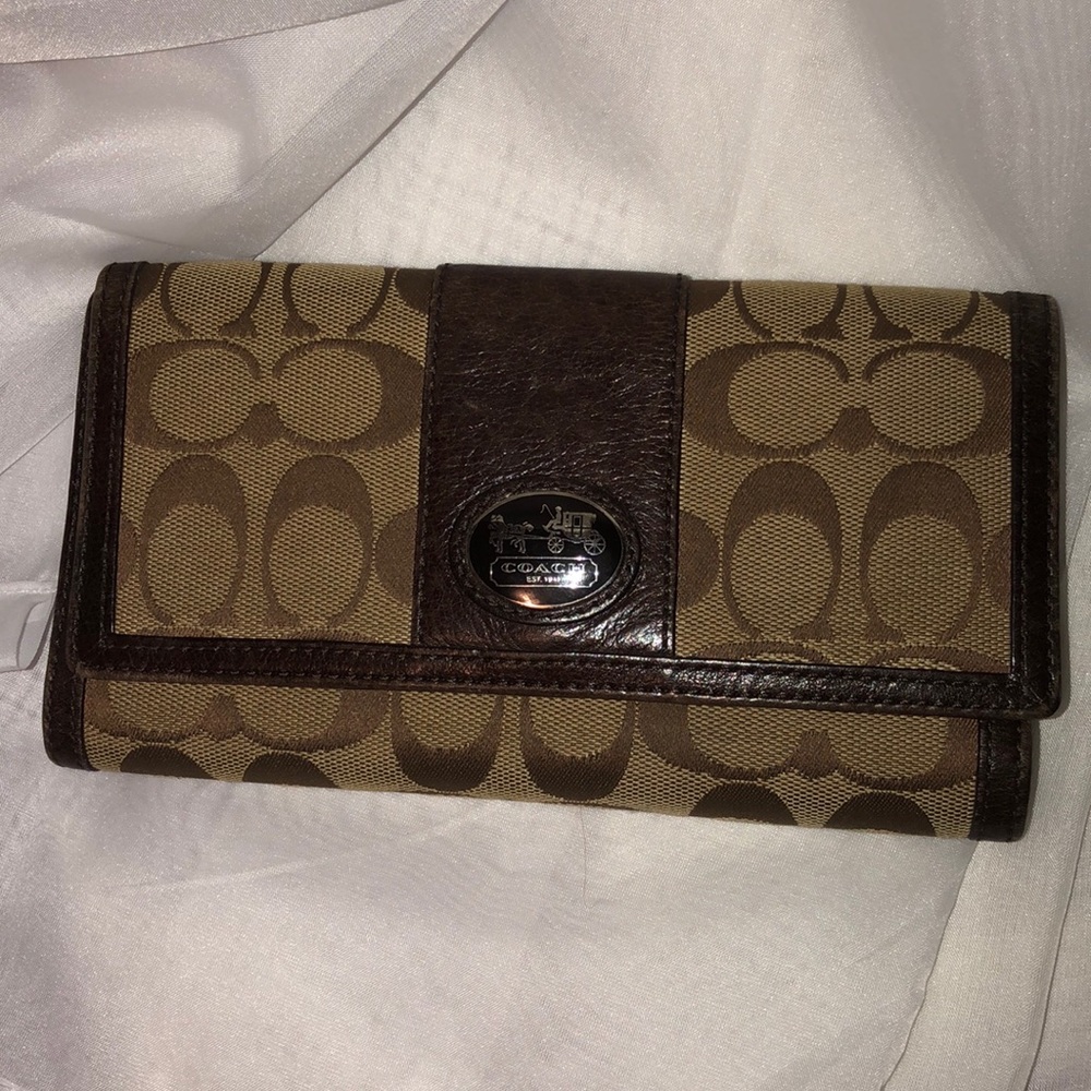 Coach fold wallet